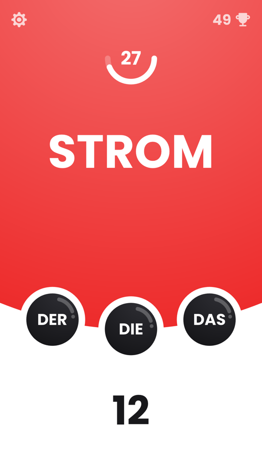 #1. Der Die Das - Word Quiz (iOS) 由: Jan Brelje