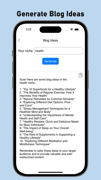 Blog Maker & Article Writer