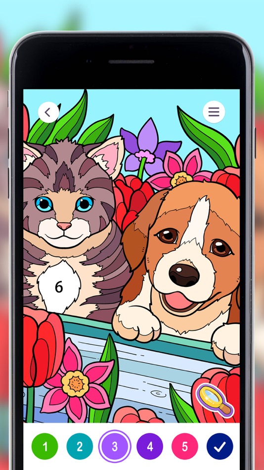 #6. ColorPlanet® Paint by Number (iOS) 由: Games Vessel Pte. Ltd.