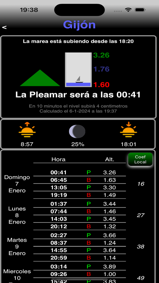 #1. TuMarea (iOS) 由: LUIS GONZALEZ