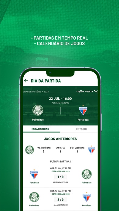 Palmeiras Oficial Screenshot