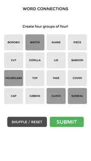 connections - word game iphone screenshot 1