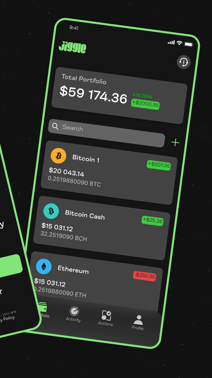 Jiggle Crypto Wallet