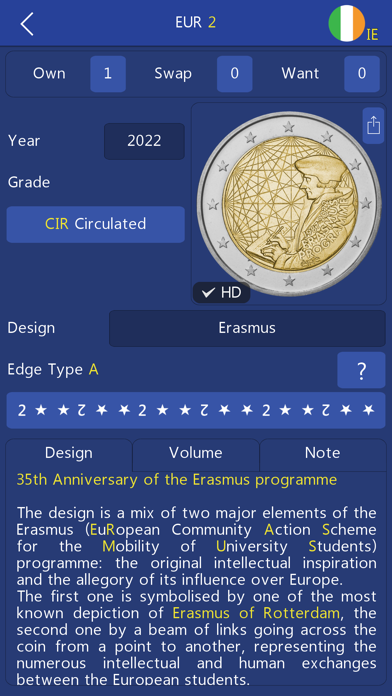 Euro Coin Collection Screenshot