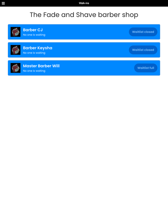 The Fade & Shave iPad screenshot 3 - Lifestyle app