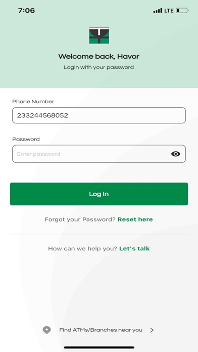 App screenshot