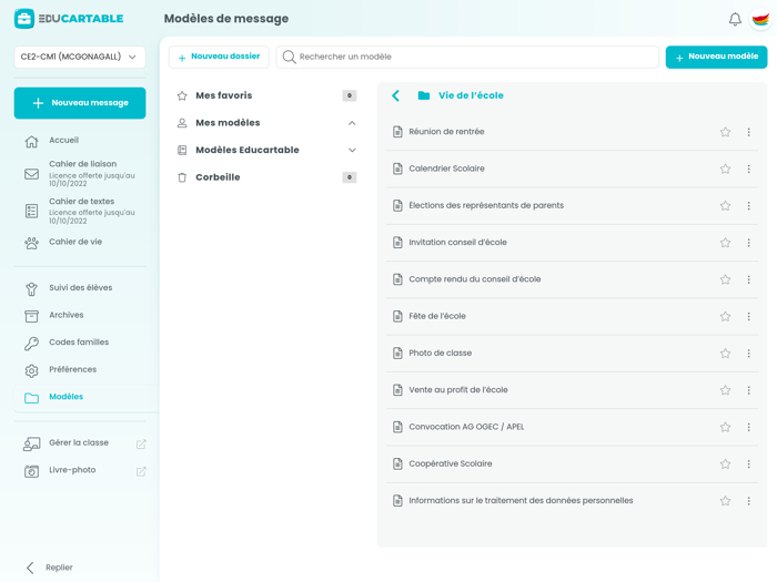 Educartable Enseignants