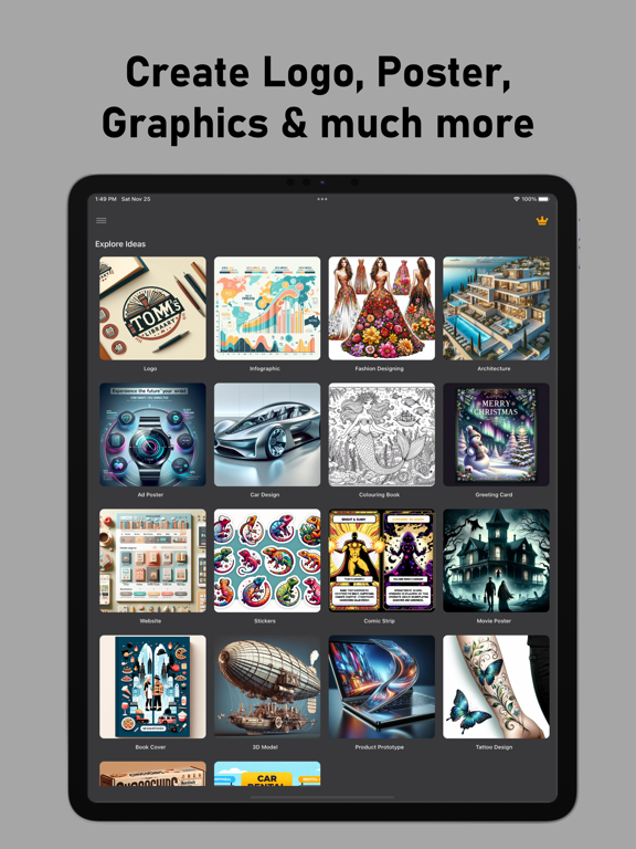 Picture AI: Picture Generator iPad screenshot 3 - Graphics & Design app