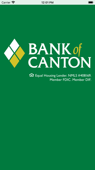 Bank of Canton Business Screenshot
