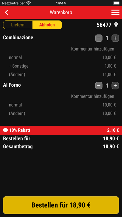 Foodbox Original Screenshot