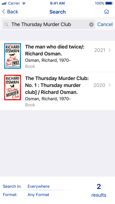Glen Innes Public Library Screenshot