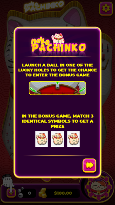 Pachinko Neko Screenshot