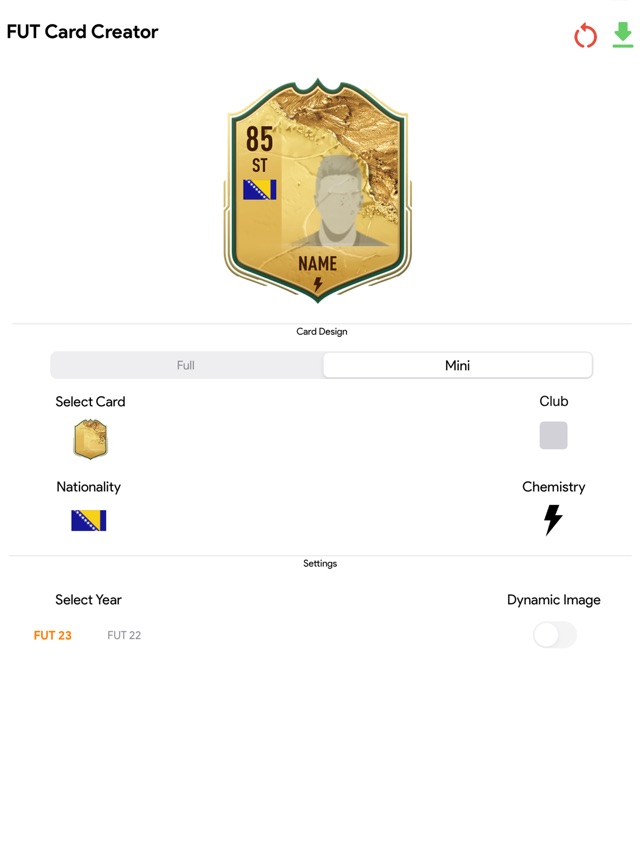 Fut 23 Card Creator On The App Store