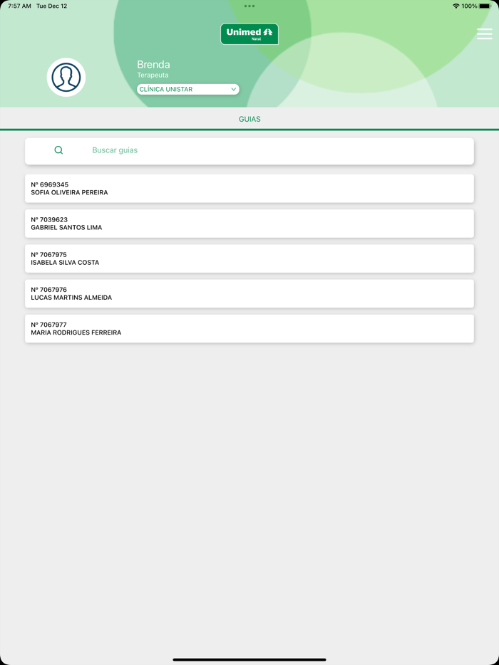 Unimed Natal - Prestador