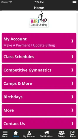 Game screenshot Hart Gymnastics Academy apk