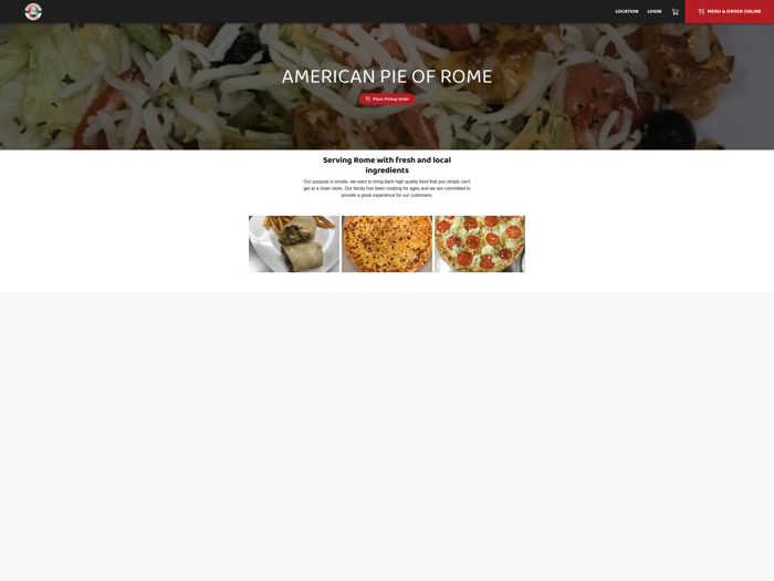 American Pie of Rome