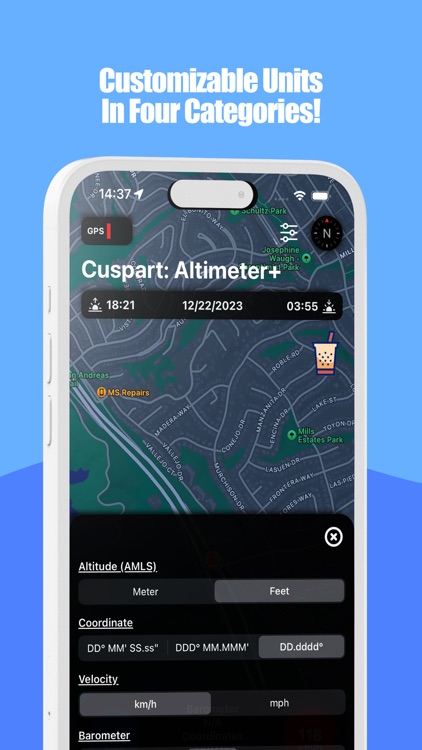 Cuspart: Altimeter+ screenshot-9