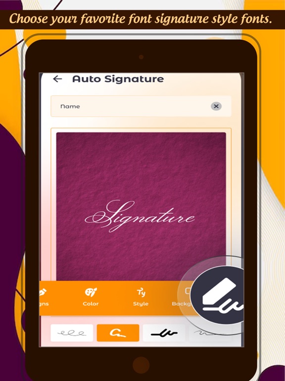Screenshot #5 pour Créateur signatures -Signature