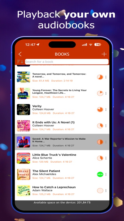 MP3 Audiobook Player Pro screenshot-3