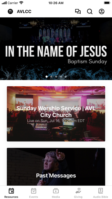 AVL City Church Screenshot