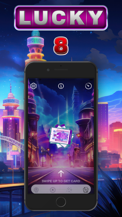 Lucky8 : Roulette Cards Games Screenshot