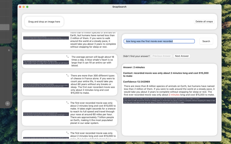 #1. Snaps Search (macOS) 由: Weimler Limited
