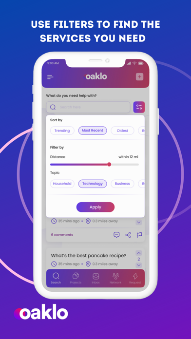 Oaklo: Share Recommendations screenshot 2