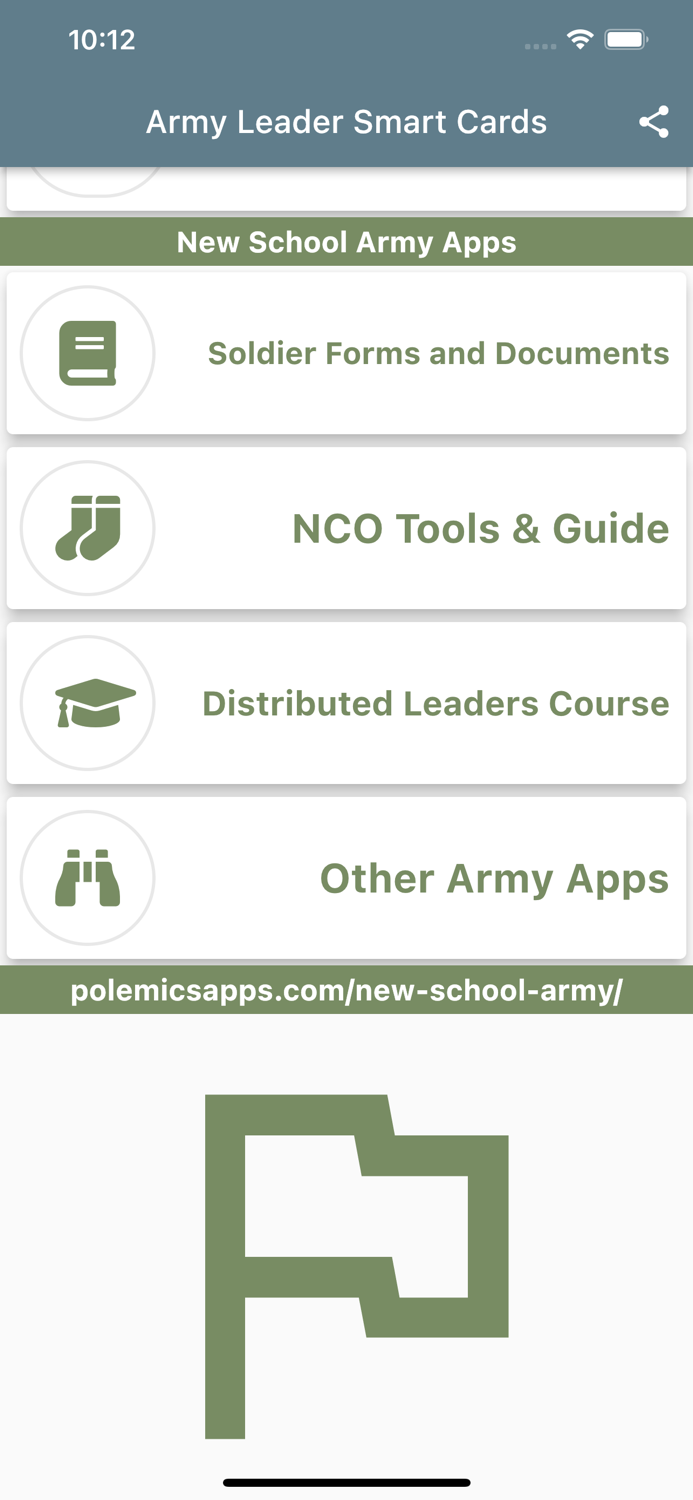 Army Leader Smart Cards