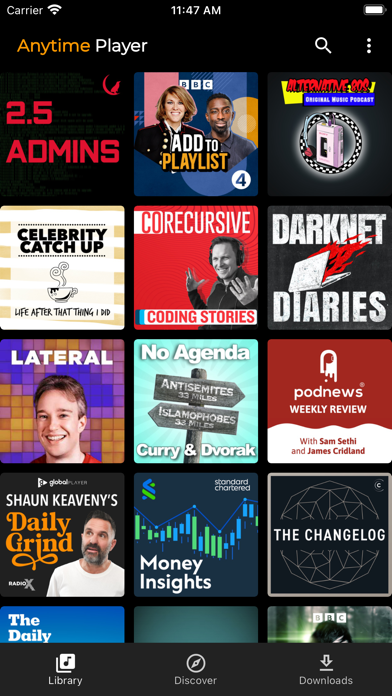 Anytime Podcast Player Screenshot