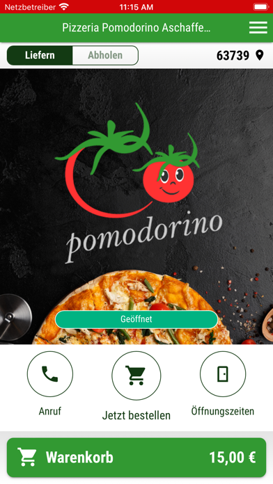 Pizzeria Pomodorino Screenshot