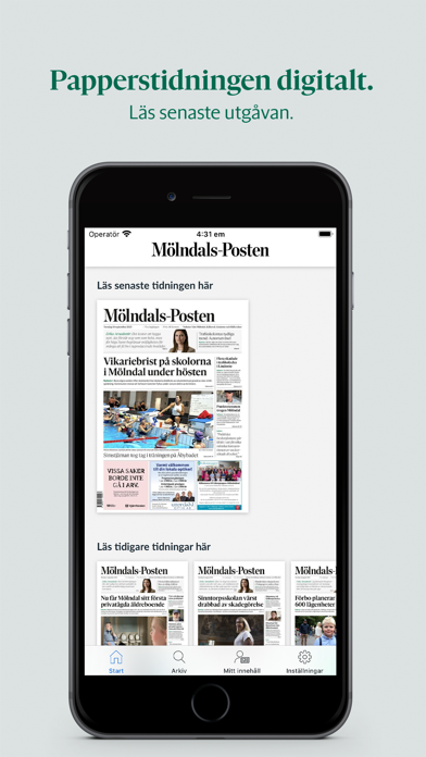 Mölndals-Posten e-tidningのおすすめ画像1