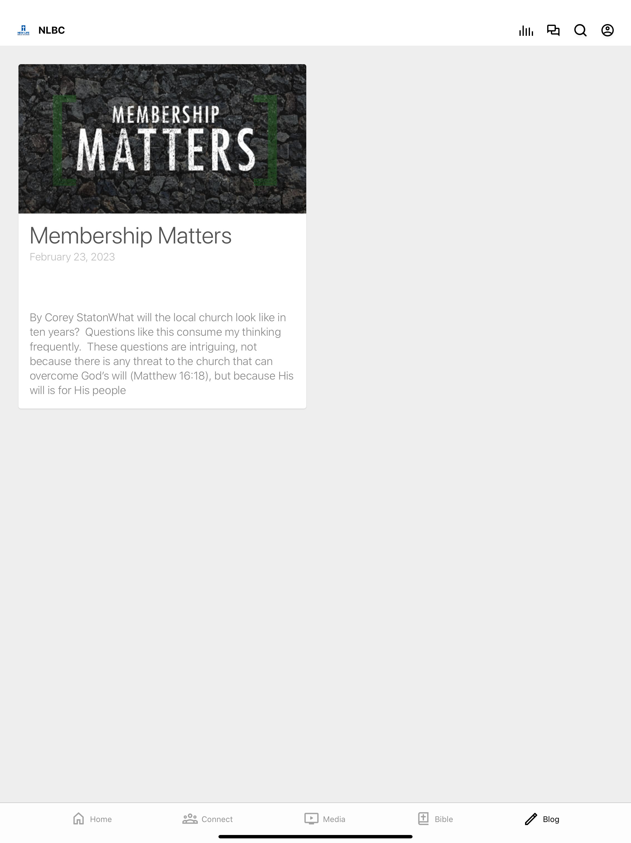 New Life Bible Church NC screenshot 6