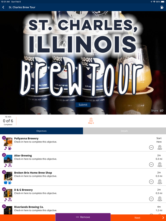 Travel St. Charles iPad screenshot 2 - Travel app