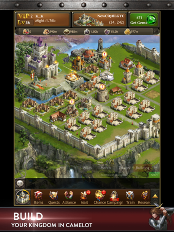 Screenshot #5 pour Kingdoms of Camelot: Battle