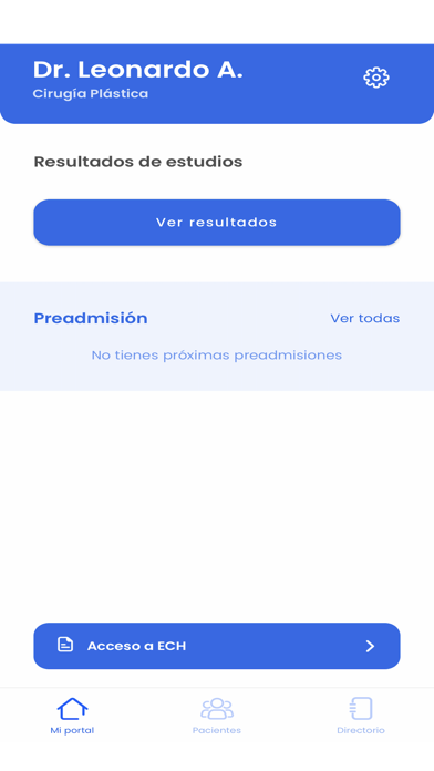Angeles Digital Médicos Screenshot