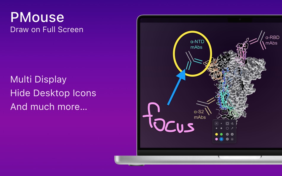 #3. PMouse - Highlight focus areas (macOS) 由: Nao Sreymey