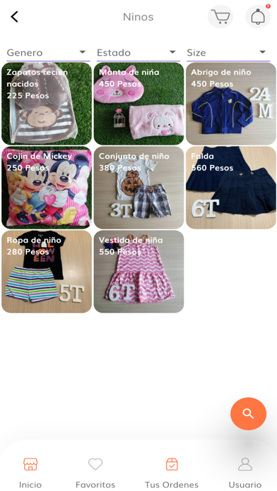 Paquita Store Screenshot