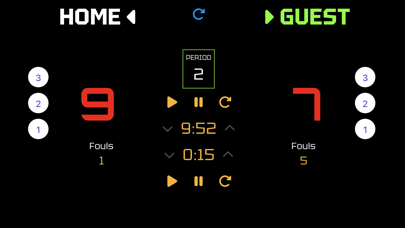 Basketball Scoreboard VIP Screenshot