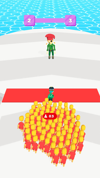 Bloger Run: 3D Crowd Battle! Screenshot