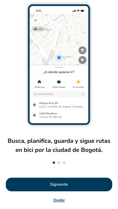 Screenshot #1 pour Mapas Bogotá Bici