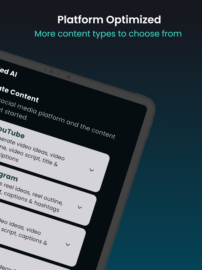 SocMed AI Content Creator