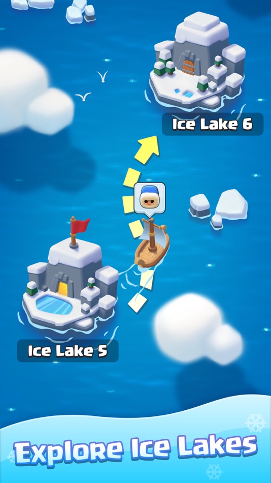 #5. Ice Fishing: Idle Merge & Mine (iOS) 由: CYBERJOY LIMITED