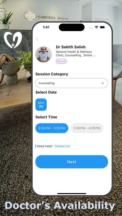 Caretech Health Screenshot