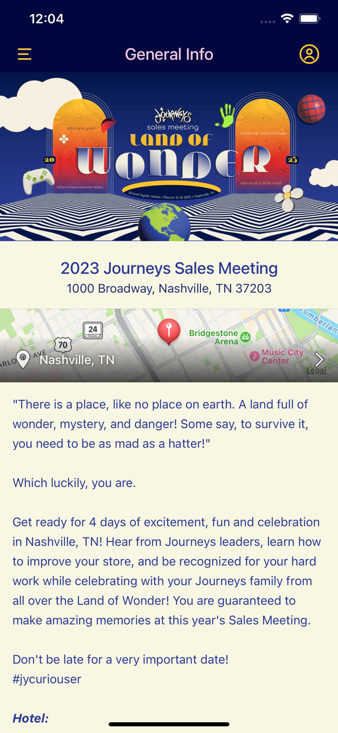 Journeys Sales Meeting