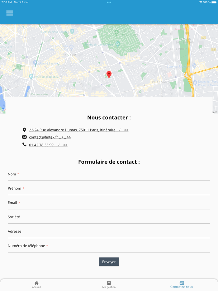 Fintek - Comptable à Paris