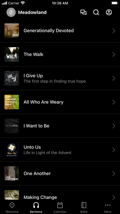 Meadowland Church Screenshot