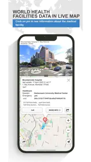 health facilities data map iphone screenshot 4