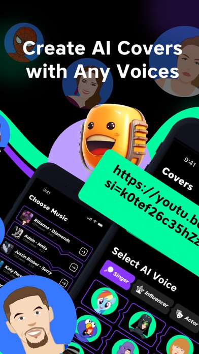 VoiceFame: AI Cover Songs &Fun Screenshot
