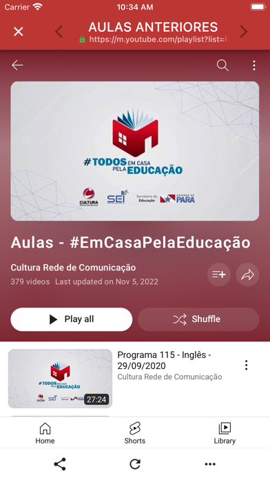 Cultura Rede de Comunicação PA Screenshot