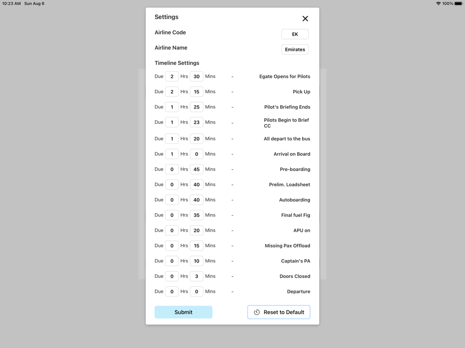 #5. Flight Timeline (iOS) 由: Kofi Atiemo